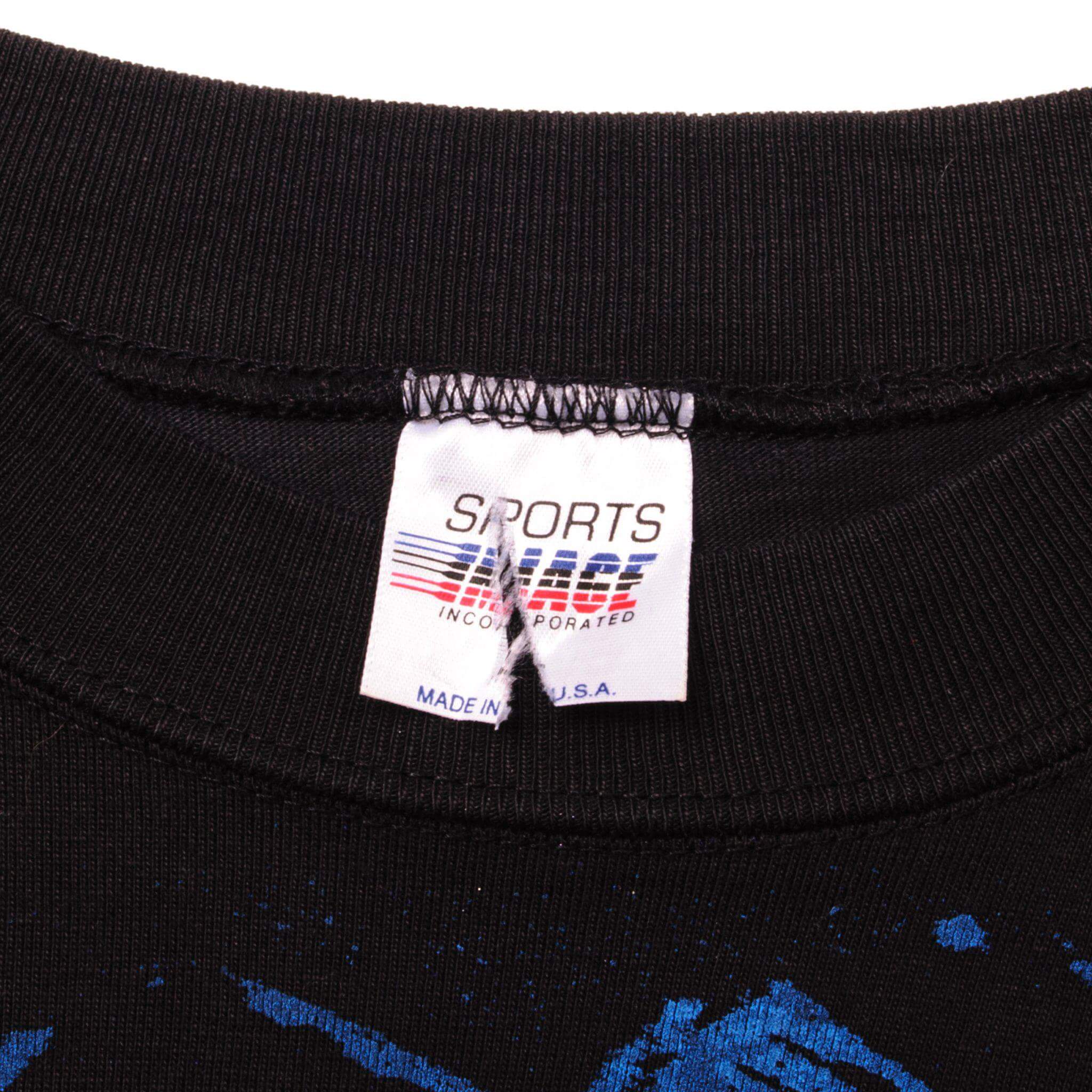 Vintage Label Tag Sports Image 1995 90s 1990s