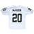 Back of white Oakland Raiders McFadden jersey with black name and number 20