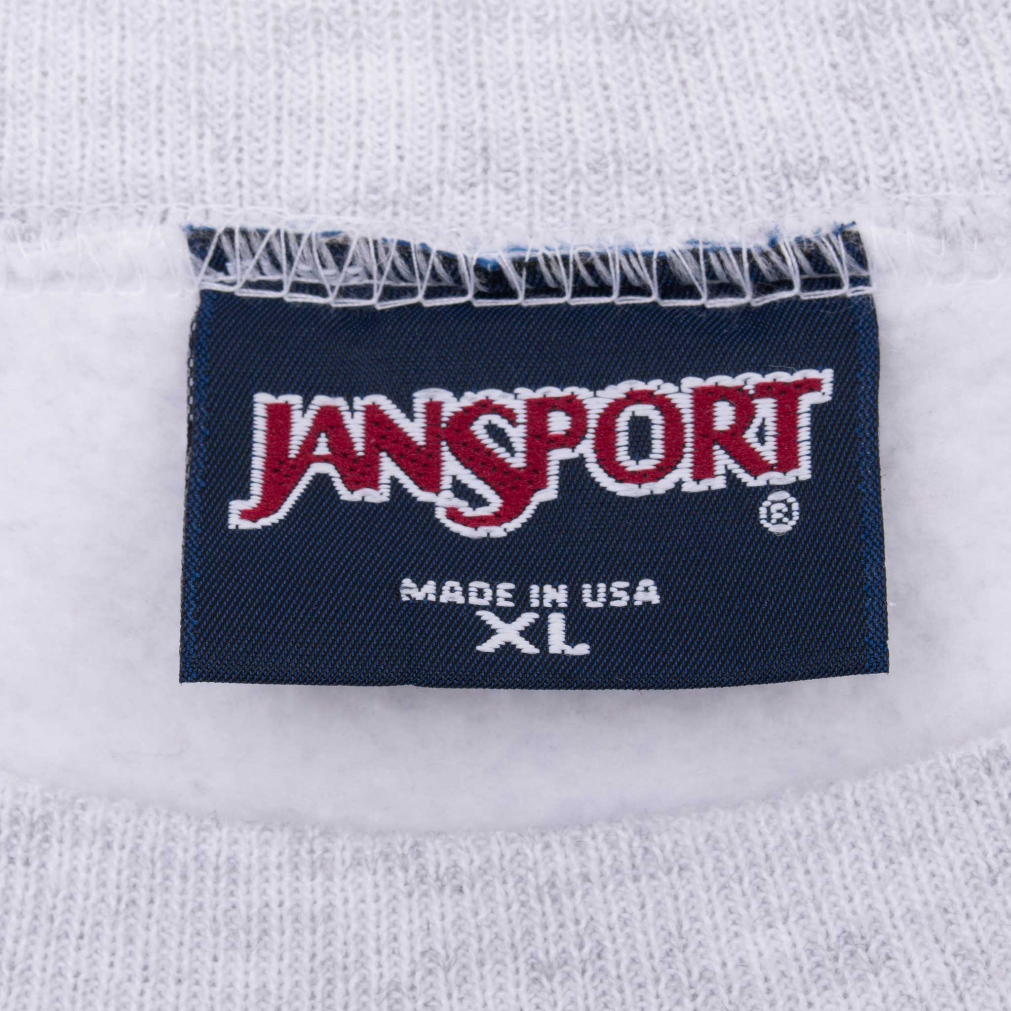 Vintage Ucsb Santa Barbara Grey Jansport Sweatshirt 1990S Size XL Made In USA