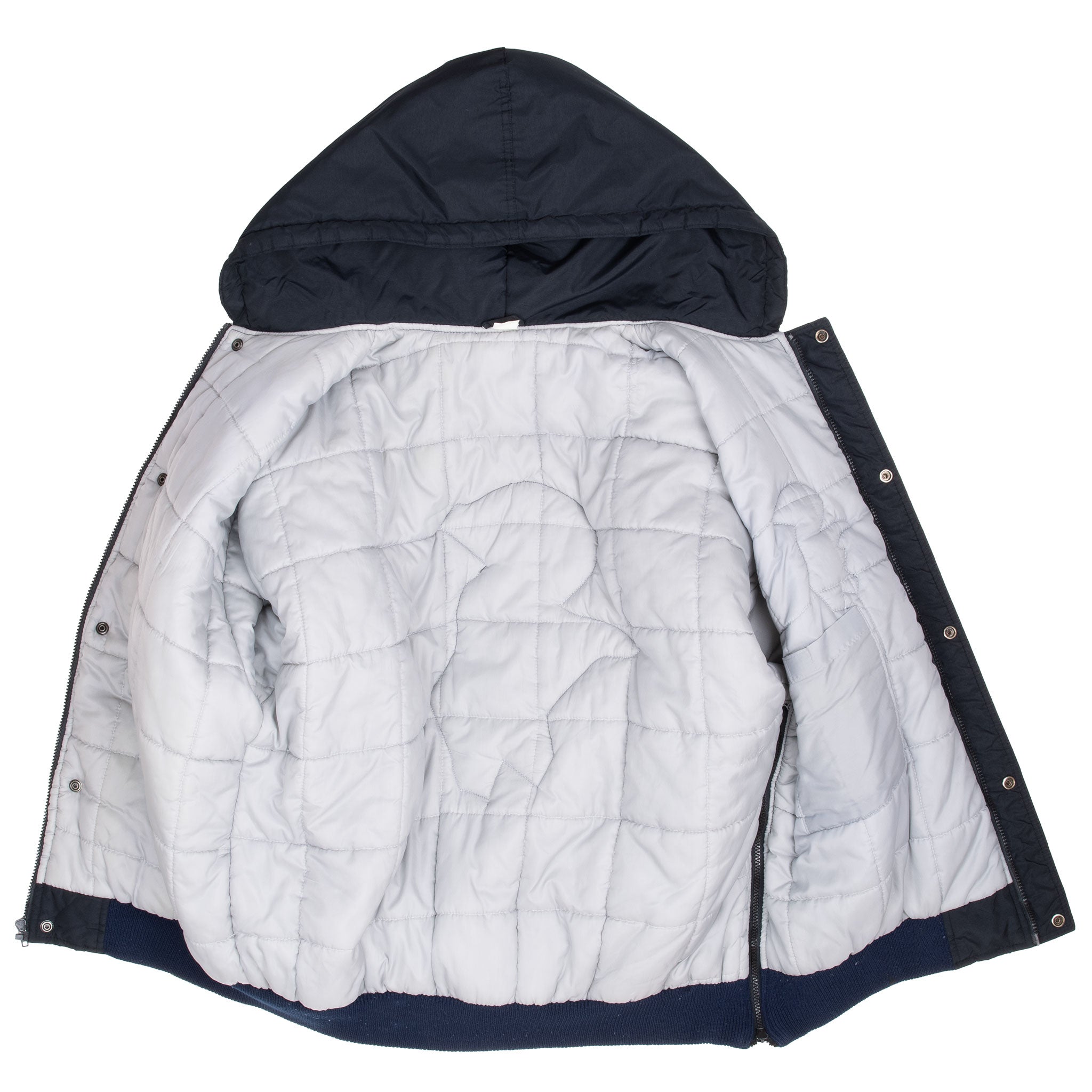 Vintage Mlb Chicago White Sox Hooded Heavy Windbreaker Jacket 1990S Size XL