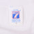 Close-up of Logo 7 neck label with Indianapolis address and Made in U.S.A. text