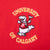 Vintage University Of Calgary Dinos Long Sleeve Turtle Neck Tee Shirt 1990S Size XL With Single Stitch