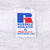 Russell Athletic XL neck label with Made in U.S.A. and care content over text