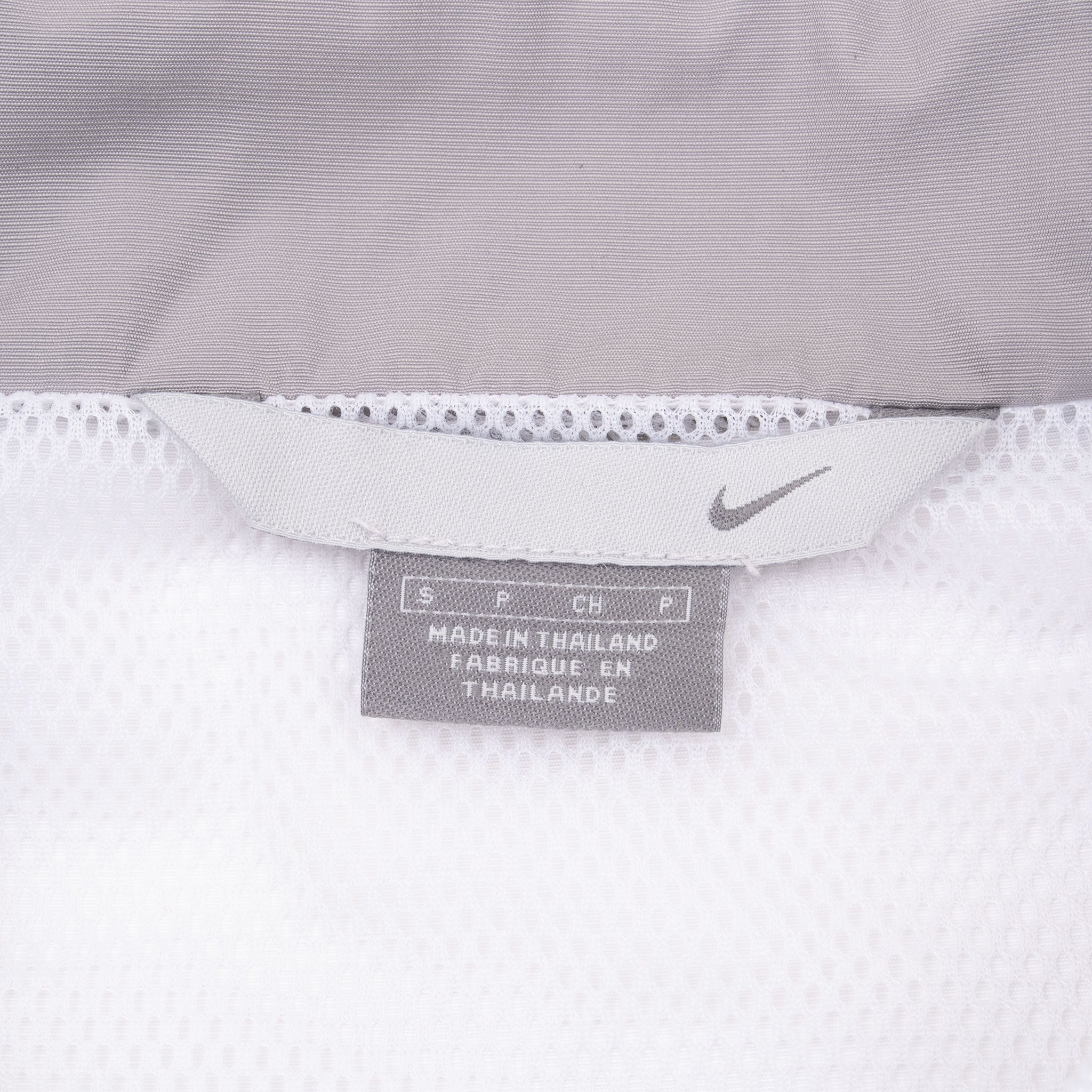 Vintage Nike Swoosh White Windbreaker Jacket 2000S Size Small