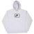 Vintage Nike Spellout Swoosh Gray Hoodie Sweatshirt 2000S Size XL
