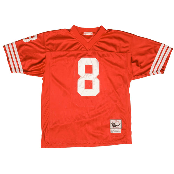 Vintage NFL San Francisco 49Ers Steven #8 Mitchell&Ness Throwback Jersey Size 50