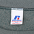 Russell Athletic XL Tall neck label inside green-gray sweatshirt