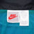 Vintage Nike Teal Blue Black Windbreaker Jacket Late 1980S Size Large