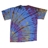 Vintage Tie Dye NFL New England Patriots NFL On Fox Tee Shirt 1997 Size Large Made In USA With Single Stitch Sleeves.