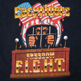 Vintage Easy Riders Freedom Fight 1991 Biker Tee Shirt Size Xl Made In Usa With Single Stitch Sleeves