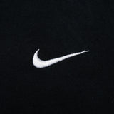 Vintage Nike Classic Swoosh Black Tee Shirt 1990S Size Small Made In Usa