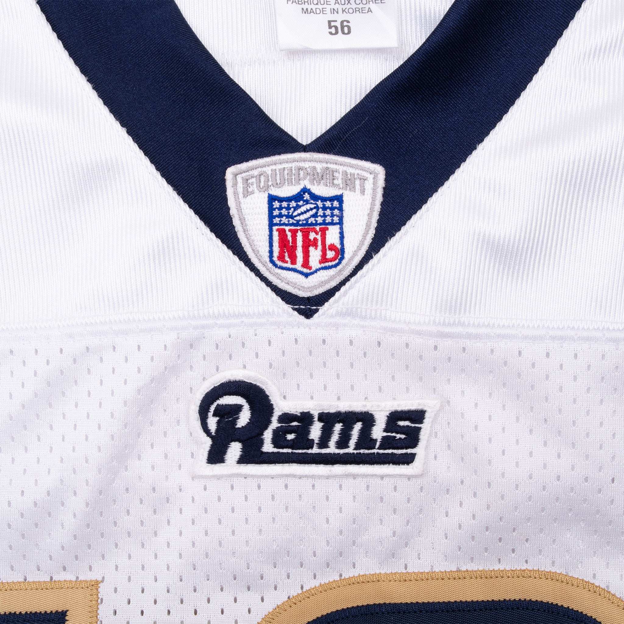 Vintage Nfl St Louis Rams Bulger #10 Reebok Jersey 2000S Size 56