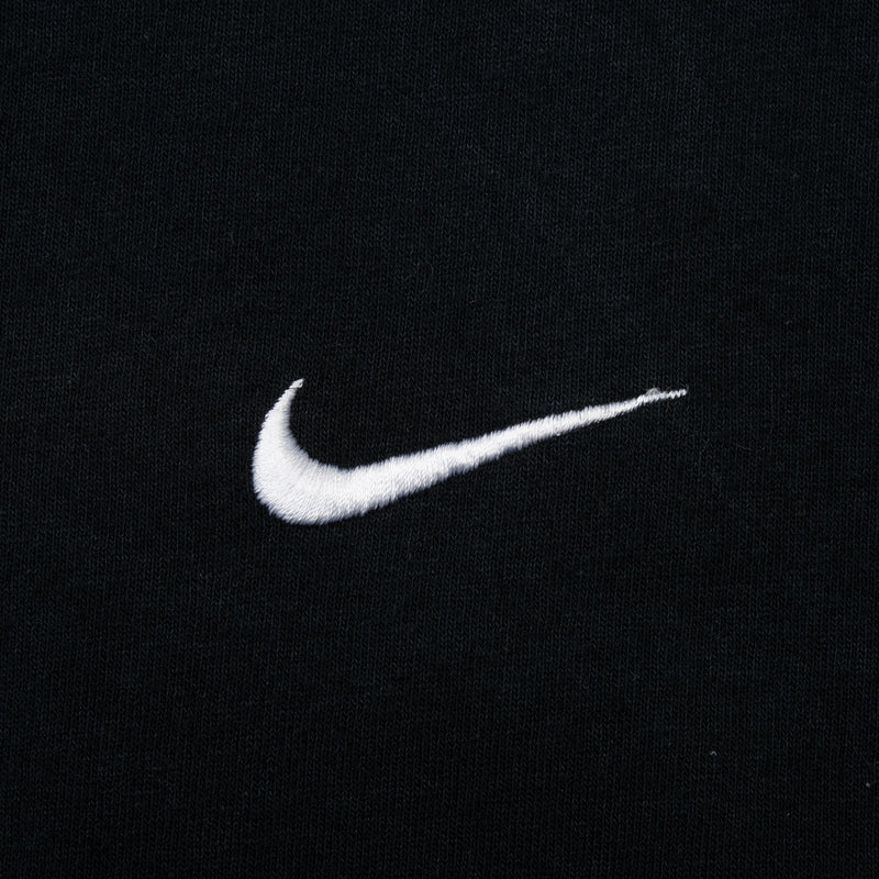 Vintage Nike Classic Swoosh Black Tee Shirt 1990S Size Small Made In Usa
