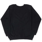 Vintage Hanes Blank Black Sweatshirt 1990S Size 2XL Made In Usa