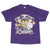 Vintage Purple MLB Colorado Rockies Tee Shirt 1991 Size Medium Made In USA With Single Stitch Sleeves