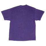 Vintage Purple MLB Colorado Rockies Tee Shirt 1991 Size Medium Made In USA With Single Stitch Sleeves