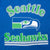 Vintage Nfl Seattle Seahawks Tee Shirt 1990S Size Large Made In Usa With Single Stitch Sleeves