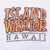Vintage Hawaii Island Warior Ho'oikaika Kino Bodybuilding Tee Shirt 1990S Medium Made In Usa With Single Stitch Sleeves