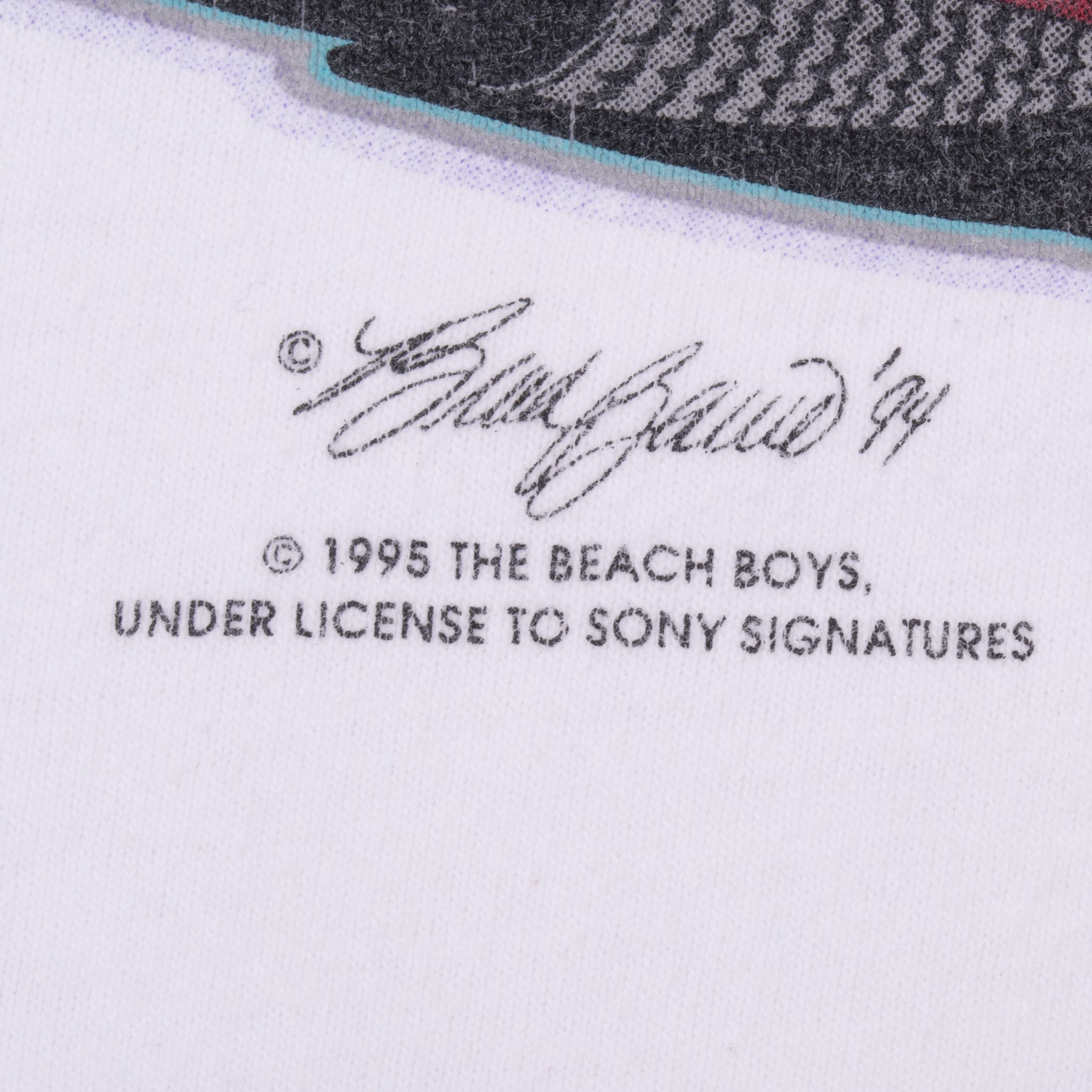 Vintage Beach Boys She's Real Fine My 409 Tee Shirt 1995 Size 2Xl Made In Usa With Single Stitch Sleeves