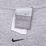 Vintage Nike Basketball Center Swoosh Grey Tank Top Tee Shirt 2000S Size Large