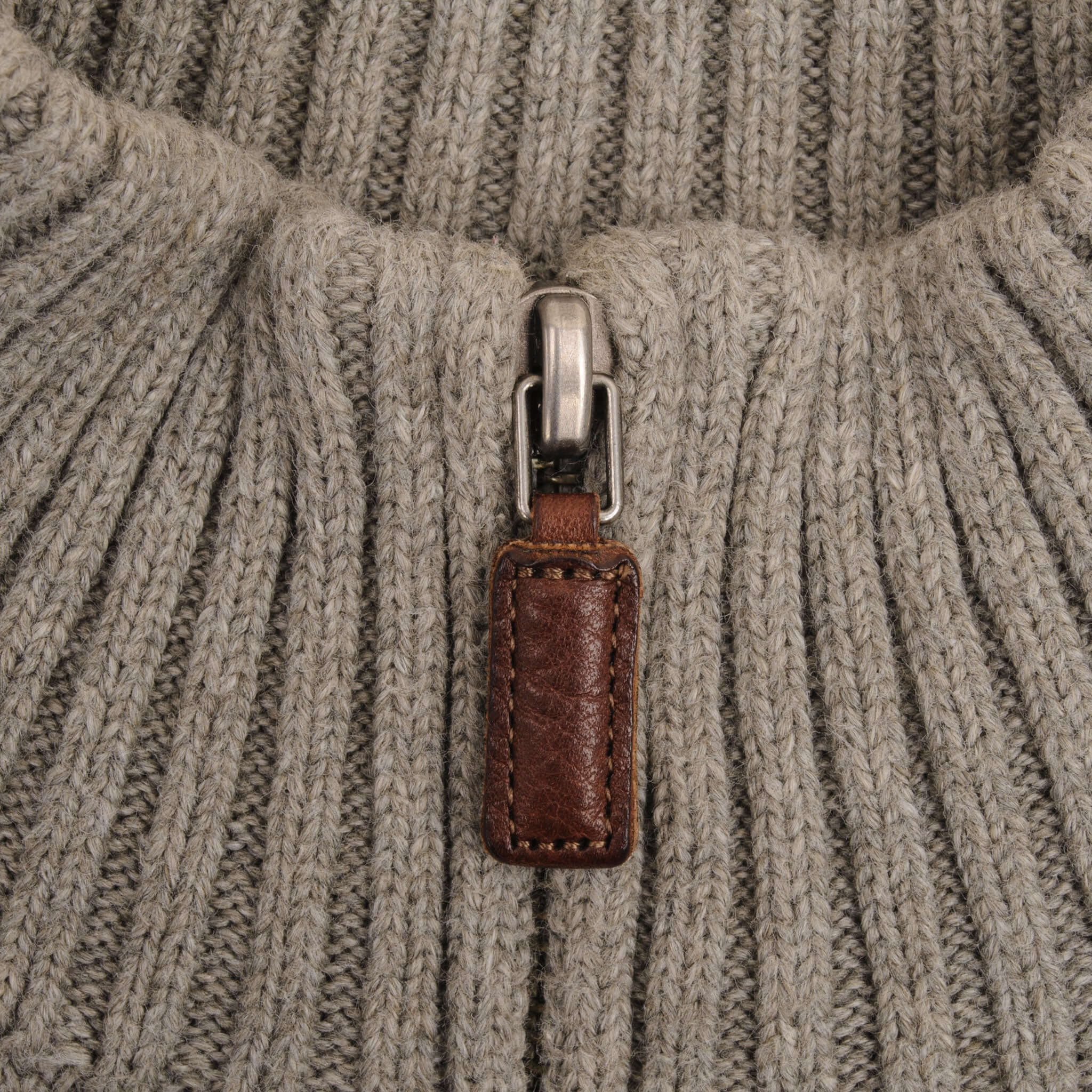 Vintage Polo Ralph Lauren Grey Knit Quarter 1/4 Zip Sweater 1990S Size XL