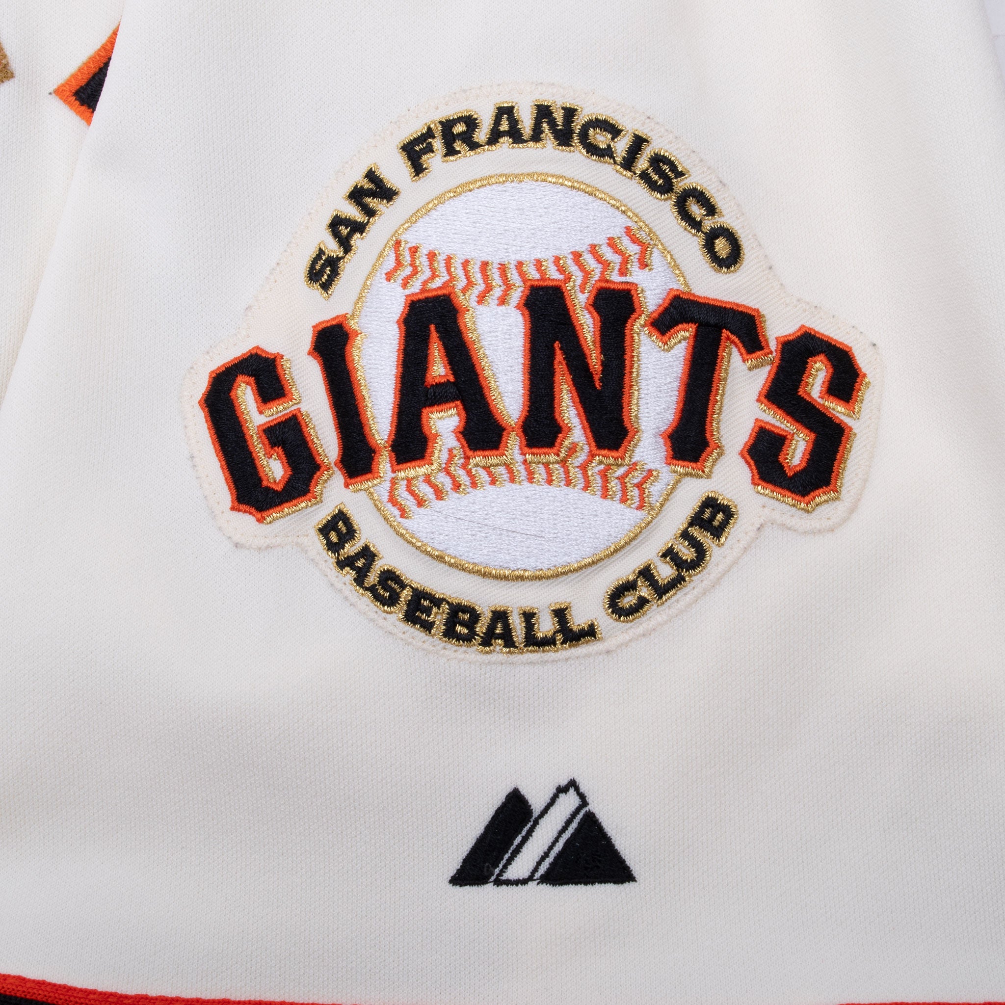 Vintage Mlb San Francisco Giants 50Th Anniversary 1958-2008 Majestic Jersey Size 48