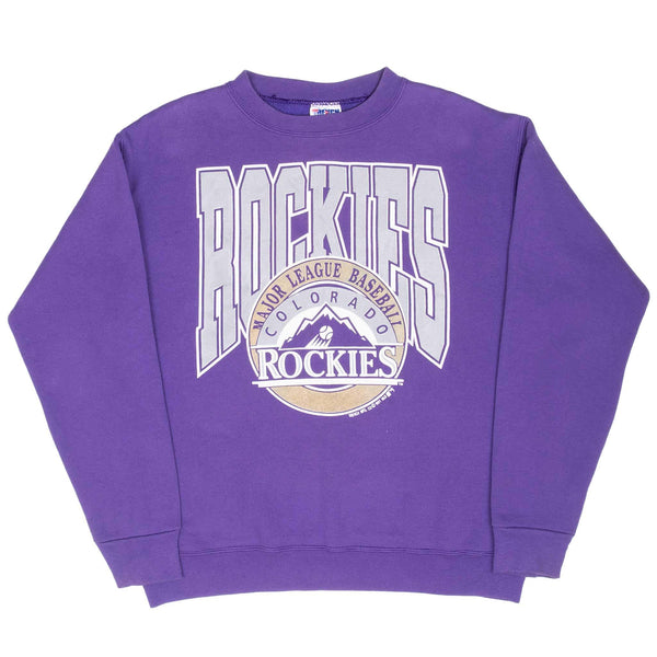 VINTAGE MLB COLORADO ROCKIES 1991 SWEATSHIRT SIZE MEDIUM