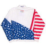 Vintage Reebok Usa Olympic Team 19992 Windbreaker Jacket Size Medium
