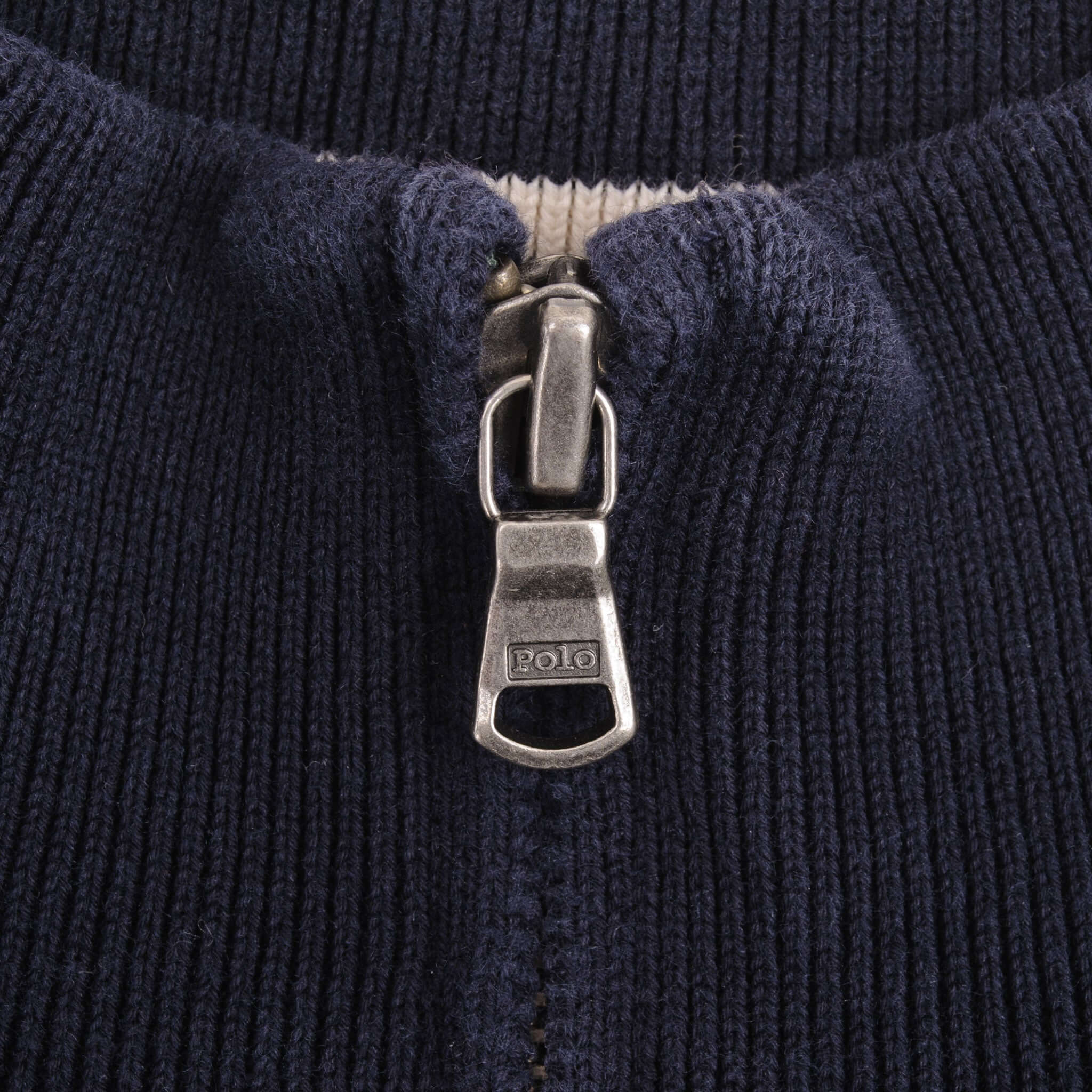 Vintage Polo Ralph Lauren Green Rlpc Quarter 1/4 Zip Sweater 1990S Size Large