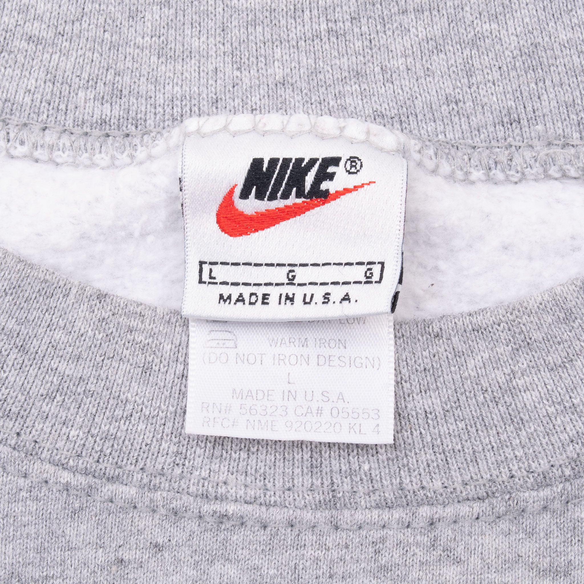 Vintage Nike Atlanta Brand Ultimate Tennis Sweatshirt 1997 Size Large Made In Usa