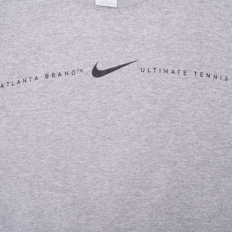 Vintage Nike Atlanta Brand Ultimate Tennis Sweatshirt 1997 Size Large Made In Usa