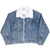 Vintage Levis Sherpa Trucker Denim Jacket 1980S Size Large Made In Usa