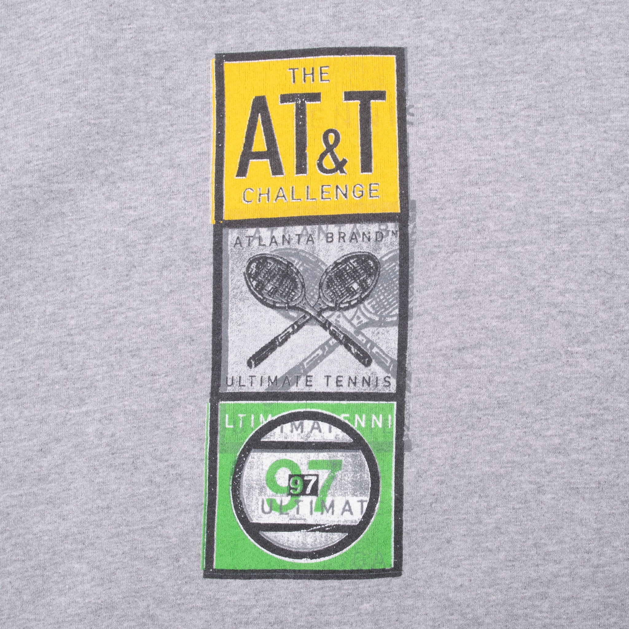 Vintage Nike Atlanta Brand Ultimate Tennis Sweatshirt 1997 Size Large Made In Usa