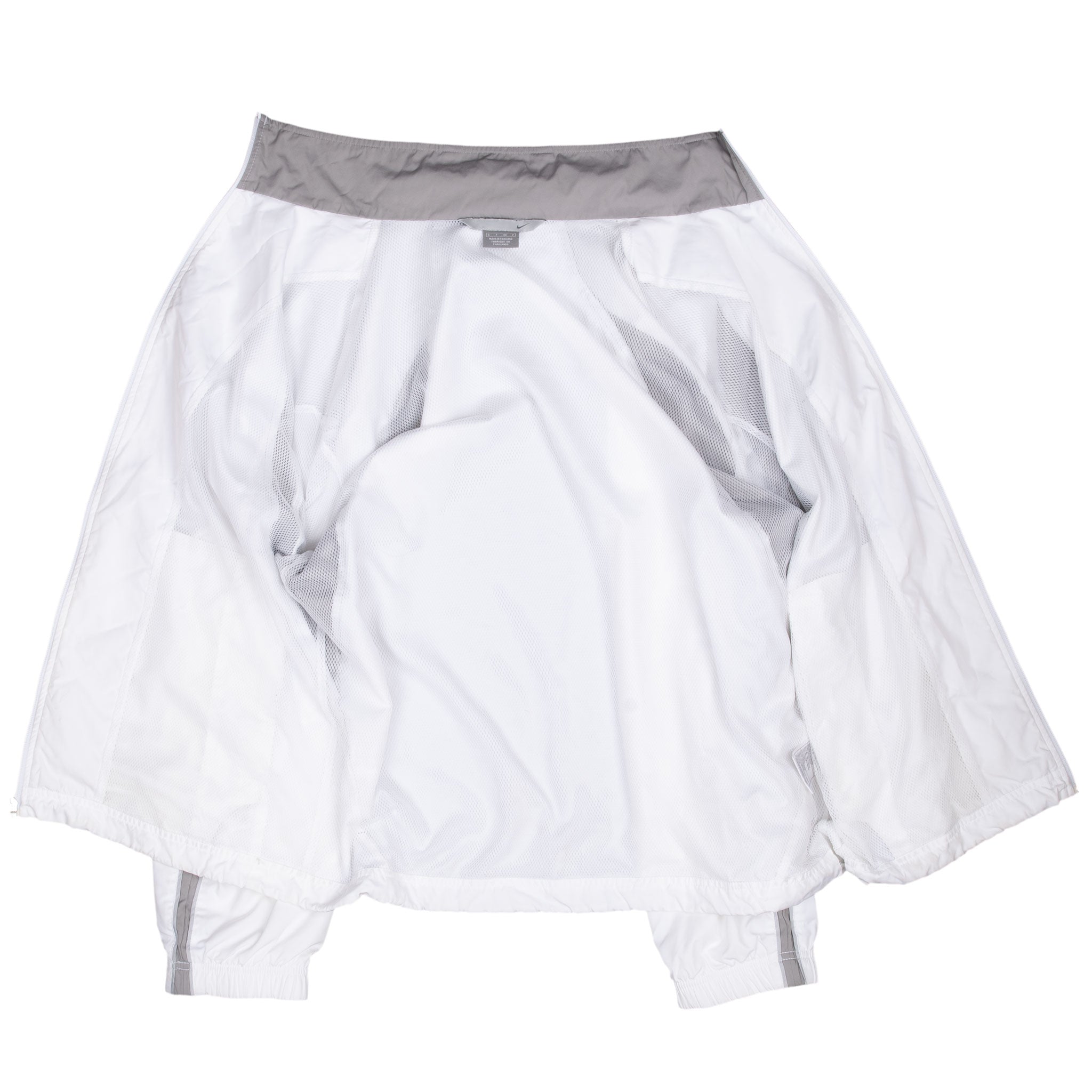 Vintage Nike Swoosh White Windbreaker Jacket 2000S Size Small