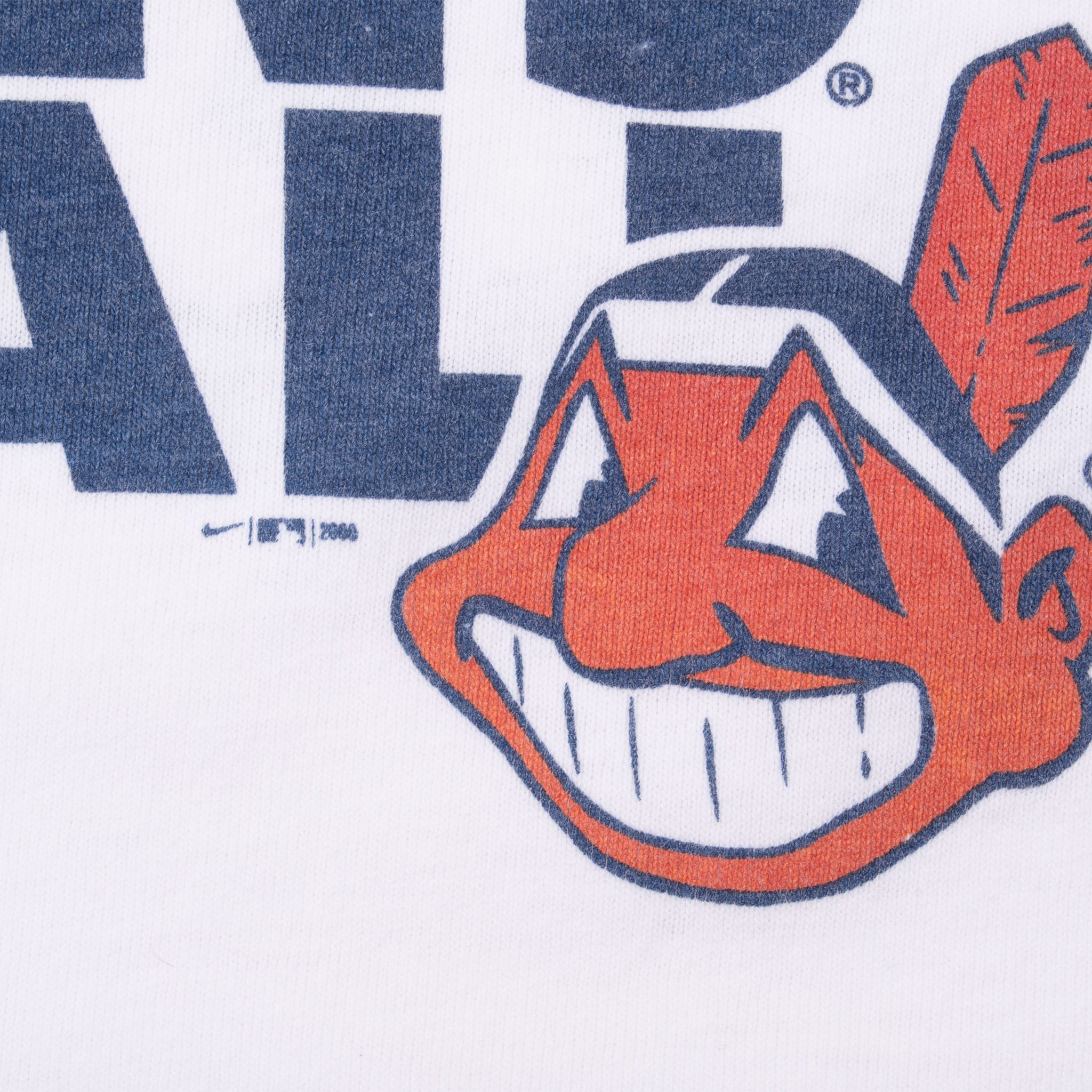 Vintage Nike Cleveland Indians 2000 Tee Shirt Size Large