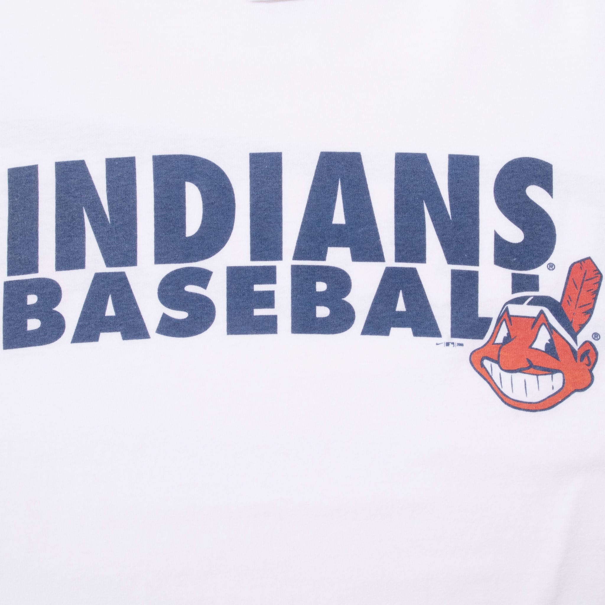 Vintage Nike Cleveland Indians 2000 Tee Shirt Size Large