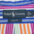 Ralph Lauren Custom Fit neck label and large size tag inside striped shirt