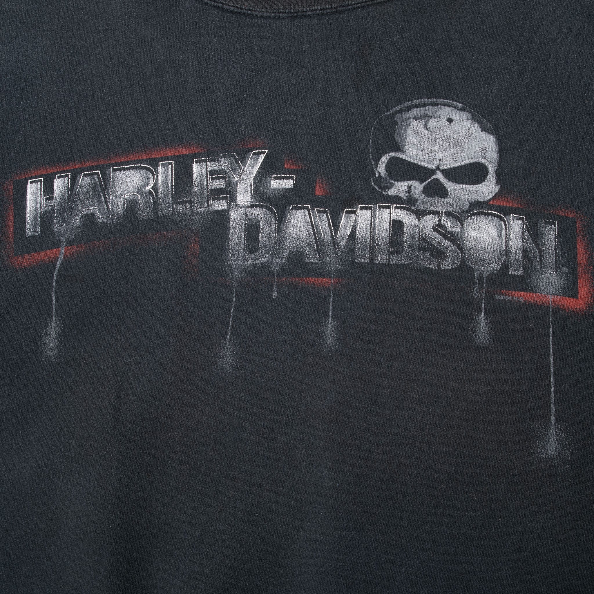 Vintage Harley Davidson Canfield Ohio 2004 Sweatshirt Size XL