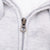 Vintage Ralph Lauren Polo Jeans Grey Full Zip Hoodie Sweatshirt 1990S Size 2XL
