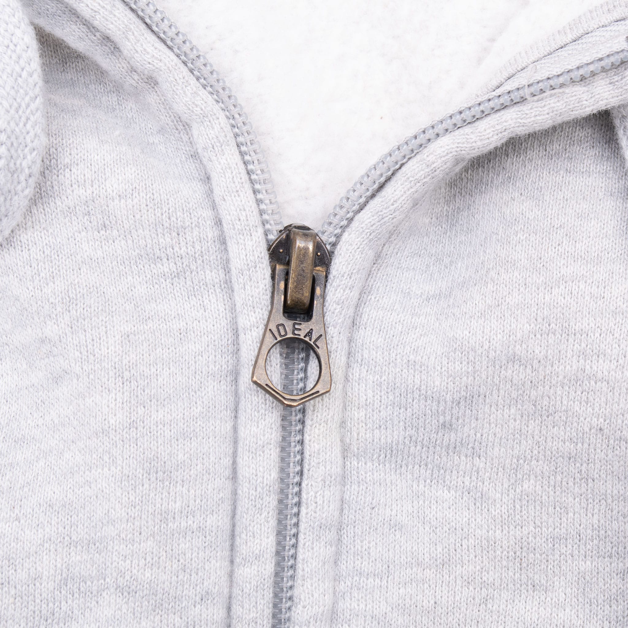 Vintage Ralph Lauren Polo Jeans Grey Full Zip Hoodie Sweatshirt 1990S Size 2XL