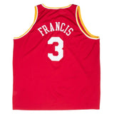 VINTAGE NIKE NBA HOUSTON ROCKETS FRANCIS #3 JERSEY EARLY 2000S 4XL