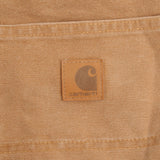 Vintage Carhartt Carpenter Flannel Lined Pants Size 32X32