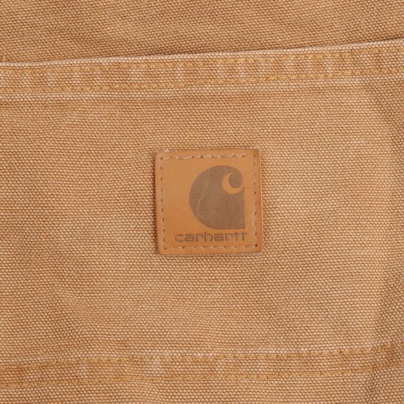 Vintage Carhartt Carpenter Flannel Lined Pants Size 32X32