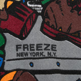 Vintage Looney Tunes Acme Construction Co All Over Print Sweatshirt 1994 Size XL By Freeze NYC