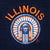 Vintage Illinois Fighting Illini Stripes Rugby Polo Shirt 1990S Size 2XL