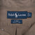 Vintage Ralph Lauren Grey Brown Shirt 1990S Size Large