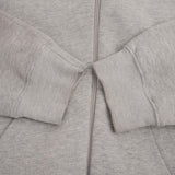 Vintage Nike Classic Swoosh Gray Full Zip Hoodie Sweatshirt 2000S Size Large