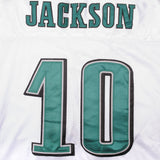 Vintage NFL Philadelphia Eagles Jackson #10 Reebok Jersey 2000S Size 52 Deadstock