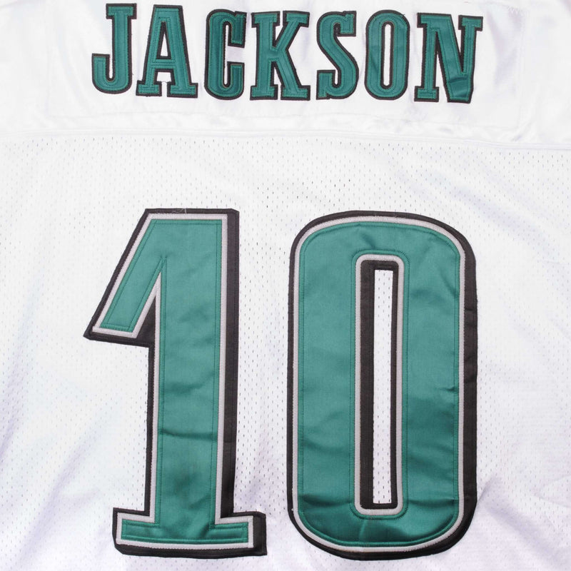 Vintage NFL Philadelphia Eagles Jackson #10 Reebok Jersey 2000S Size 52 Deadstock