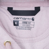 Vintage Carhartt Light Pink Hoodie Sweatshirt 2000S Size XL